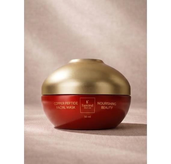 Питательная маска для лица с пептидами Famirel Copper Peptide Facial Mask 50 мл