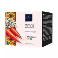 Дневной защитный крем Mexican Wonder с морковным коллагеном Famirel Wonder World Mexican Day Face Cream SPF 35
