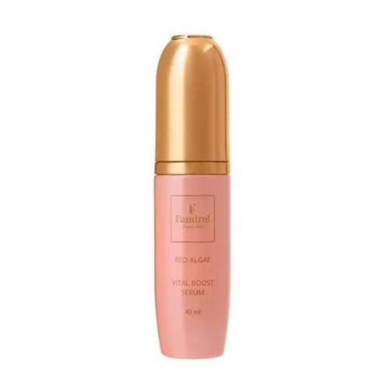 Сыворотка для придания сияния и регенерации кожи Famirel Red Algae Face Serum Vital Boost 40 мл
