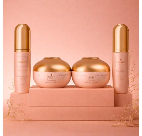 Сыворотка для придания сияния и регенерации кожи Famirel Red Algae Face Serum Vital Boost 40 мл