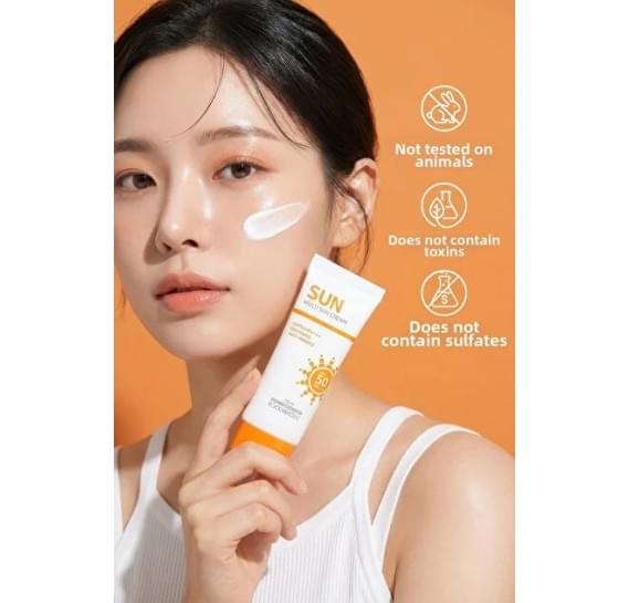 Крем солнцезащитный с арбутином для лица и тела FOODaHOLIC Multi Sun Cream SPF50+ PA+++ 250 мл
