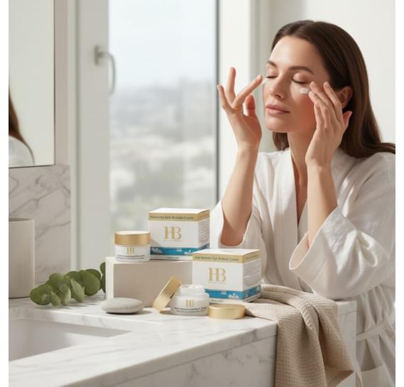 Омолаживающий набор для лица H&B Top Facial Care Firming & Age-Defying Set Health & Beauty 50 мл + 50 мл + 50 мл