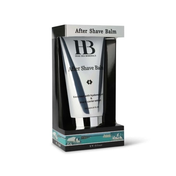 Бальзам після гоління з гіалуроновою кислотою та чорною ікрою Health And Beauty After Shave Balm with Hyaluronic Acid & Black Caviar Health & Beauty 150 мл