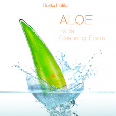 Очищающая пенка для умывания Holika Holika Aloe Facial Cleansing Foam