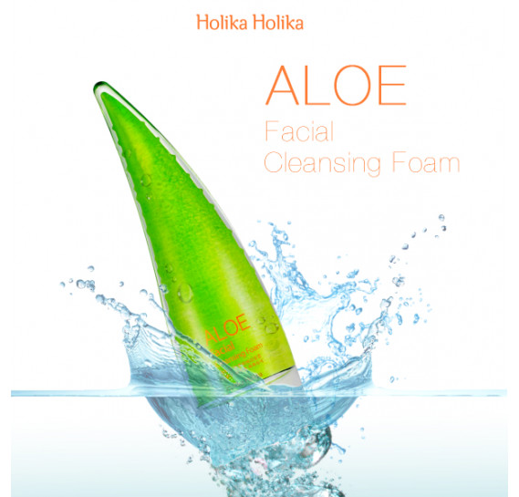 Очищающая пенка для умывания Holika Holika Aloe Facial Cleansing Foam HOLIKA HOLIKA 150 мл