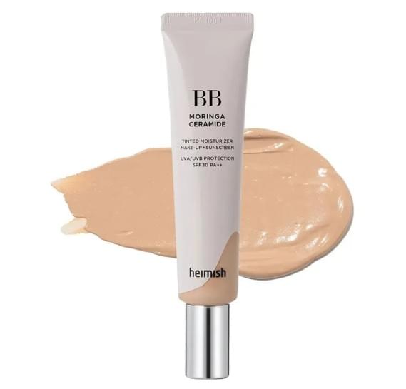 BB-крем з керамидами Heimish Moringa Ceramide SPF30 PA++ 21N Light Beige 30 мл