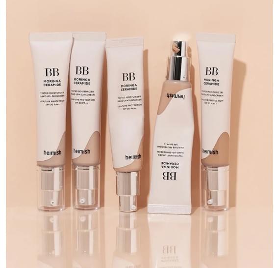 BB-крем з керамидами Heimish Moringa Ceramide SPF30 PA++ 21N Light Beige 30 мл