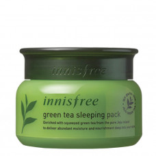 Нічна маска з екстрактом зеленого чаю Innisfree Green Tea Sleeping pack
