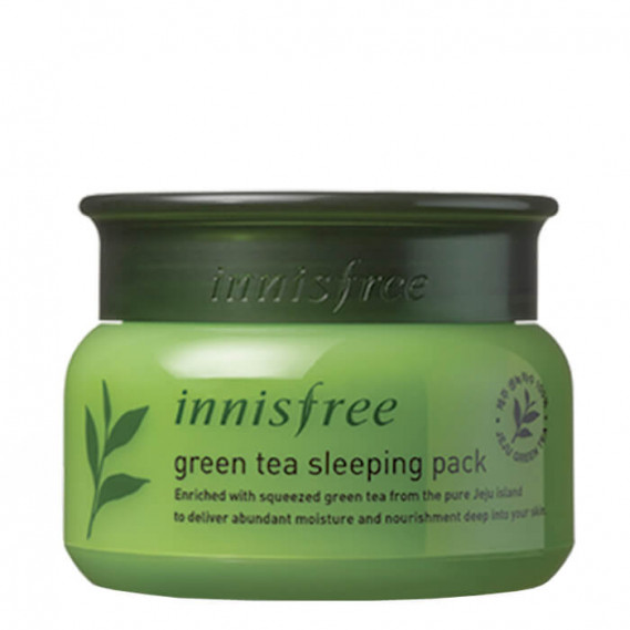 Ночная маска с экстрактом зелёного чая Innisfree Green Tea Sleeping pack INNISFREE 80 мл
