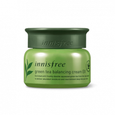 Балансирующий крем с экстрактом зелёного чая Innisfree Green Tea Balancing Cream EX