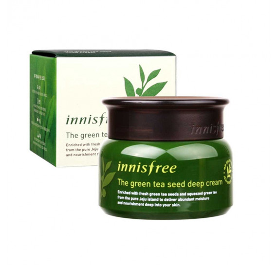 Интенсивный увлажняющий крем с экстрактом семян зеленого чая Innisfree The Green Tea Seed Cream INNISFREE 50 мл