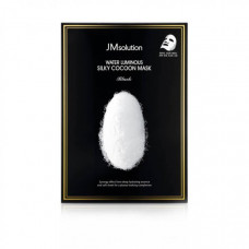 Маска для пружності шкіри з протеїнами шовку JMsolution Water Luminous Silky Cocoon Mask Black