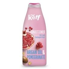 Кондиционер для сухих волос с гранатом и аргановым маслом Keff Pomegranate & Argan Oil Conditioner for Dry Hair