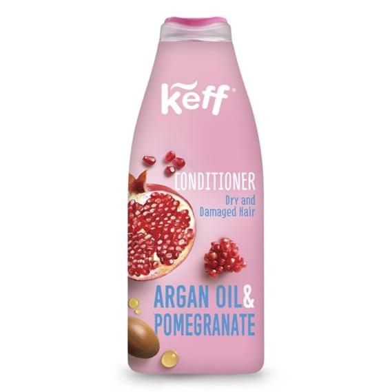 Кондиционер для сухих волос с гранатом и аргановым маслом Keff Pomegranate & Argan Oil Conditioner for Dry Hair 500 мл