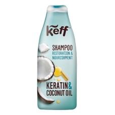 Шампунь для волос с кератином и кокосовым маслом Keff Keratin & Coconut Oil Shampoo
