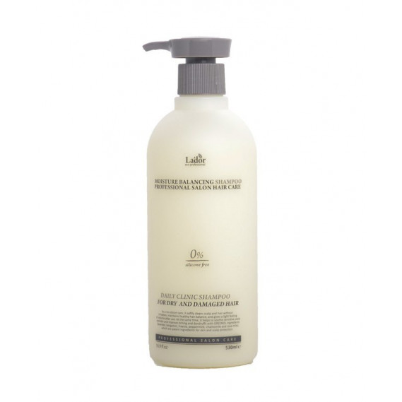 Шампунь зволожувальний оздоровлювальний для пошкодженого волосся La'dor Moisture Balancing Shampoo 530 мл