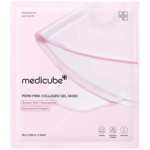 Гидрогелевая маска с PDRN и коллагеном Medicube PDRN Pink Collagen Gel Mask MEDICUBE 28 г