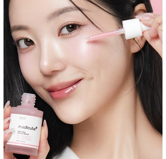 Лифтинг-сыворотка с PDRN и пептидами Medicube PDRN Pink Peptide Serum MEDICUBE 30 мл
