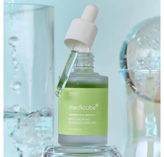 Успокаивающая сыворотка с центеллой Medicube Exosome Cica Serum MEDICUBE 30 мл