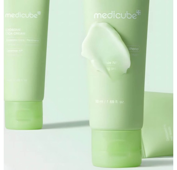 Лёгкий успокаивающий крем с центеллой Medicube Exosome Cica Cream MEDICUBE 50 мл