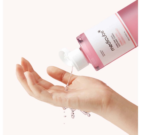 Успокаивающий тонер с ПДРН и центеллой Medicube PDRN Pink CICA Soothing Toner MEDICUBE 250 мл