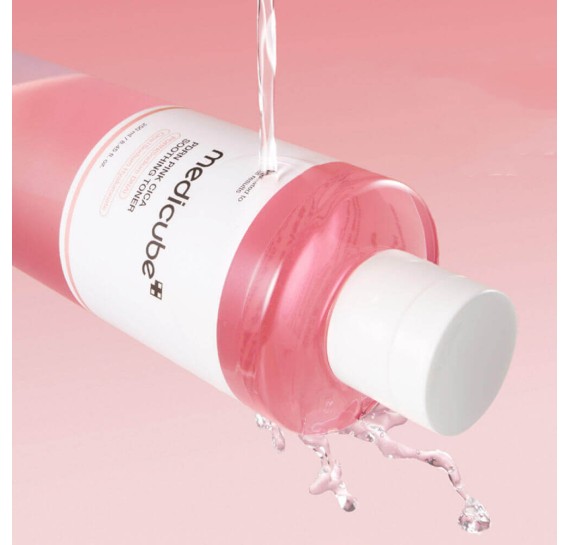 Успокаивающий тонер с ПДРН и центеллой Medicube PDRN Pink CICA Soothing Toner MEDICUBE 250 мл