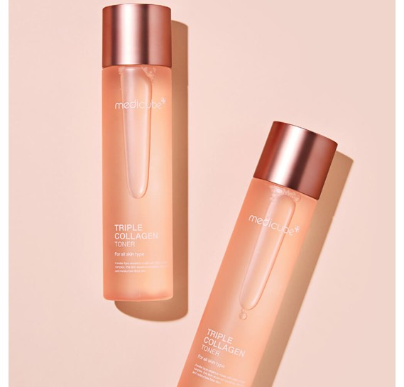 Тонер для упругости кожи с коллагеном Medicube Triple Collagen Toner MEDICUBE 140 мл
