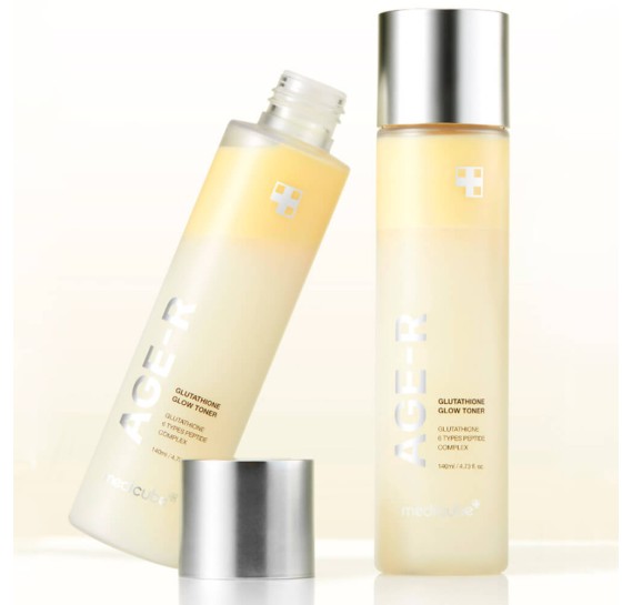 Антивіковий тонер-молочко з глутатіоном і пептидами Medicube AGE-R Glutathione Glow Toner MEDICUBE 140 мл