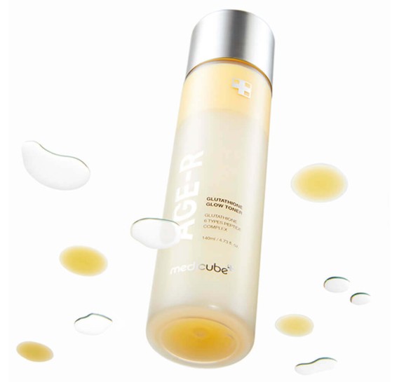 Антивіковий тонер-молочко з глутатіоном і пептидами Medicube AGE-R Glutathione Glow Toner MEDICUBE 140 мл