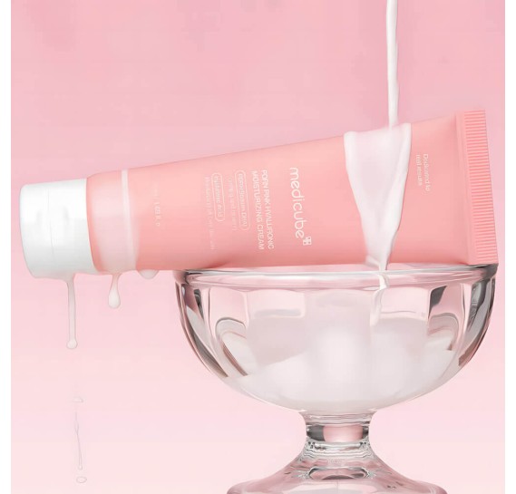 Увлажняющий крем с ПДРН и гиалуроновой кислотой Medicube PDRN Pink Hyaluronic Moisturizing Cream MEDICUBE 50 мл