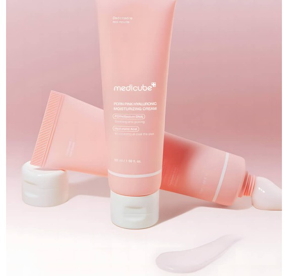 Увлажняющий крем с ПДРН и гиалуроновой кислотой Medicube PDRN Pink Hyaluronic Moisturizing Cream MEDICUBE 50 мл