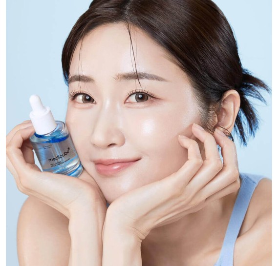 Двухфазная сыворотка с пептидами и ПДРН Medicube Hyaluronic Multi Peptide Serum MEDICUBE 30 мл