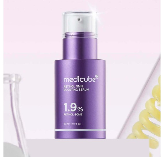 Бустер-сыворотка с ретинолом и пептидами Medicube Retinol NMN Boosting Serum MEDICUBE 30 мл