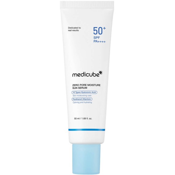 Увлажняющая солнцезащитная сыворотка medicube Zero Pore Hydrating Sun Serum SPF50+ PA++++ MEDICUBE 50 мл