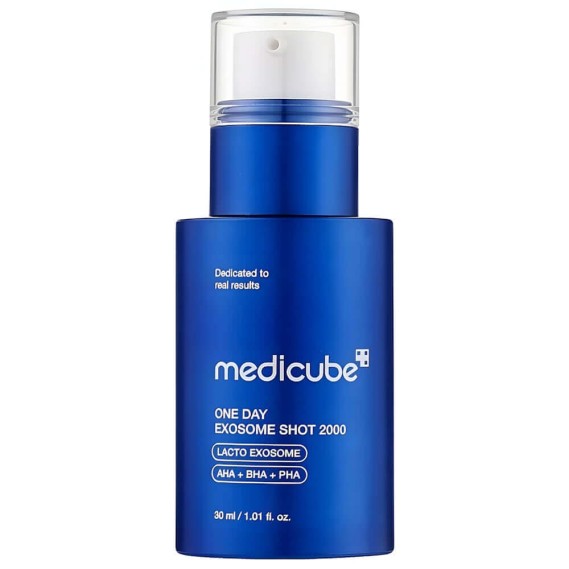Делікатна ампула з мікроголками для звуження пор medicube One Day Exosome Shot 2000 MEDICUBE 30 мл