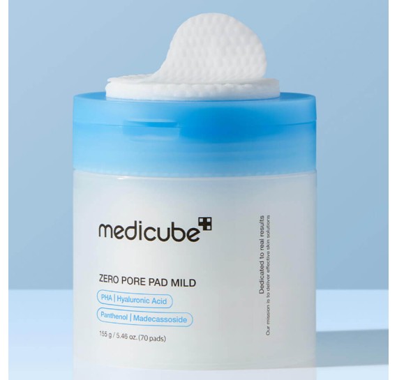 Отшелушивающие пэды для чувствительной кожи Medicube Zero Pore Pad Mild MEDICUBE 70 шт