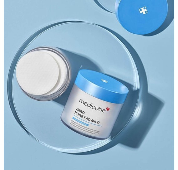 Отшелушивающие пэды для чувствительной кожи Medicube Zero Pore Pad Mild MEDICUBE 70 шт