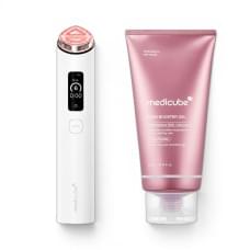 Набор для лифтинга и глубокого питания кожи Medicube AGE-R Booster Pro X2 + PDRN Booster Gel White
