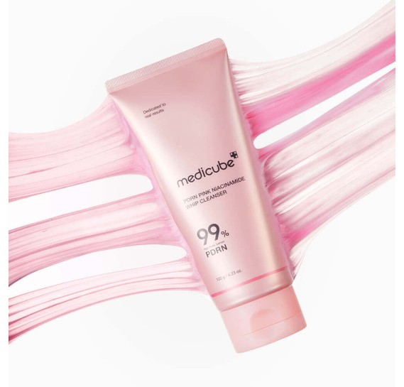 Пенка для умывания с ПДРН Medicube PDRN Pink Niacinamide Whip Cleanser MEDICUBE 120 мл