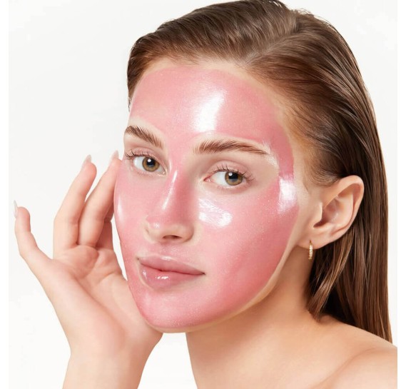 Ночная маска-плёнка с ПДРН и кофеином Medicube PDRN Pink Caffeine Night Wrapping Mask MEDICUBE 75 мл