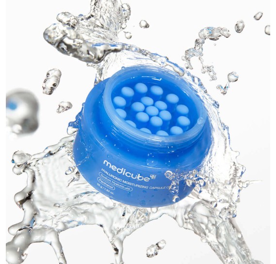 Увлажняющий капсульный крем с пантенолом Medicube Hyaluronic Moisturizing Capsule Cream MEDICUBE 55 мл