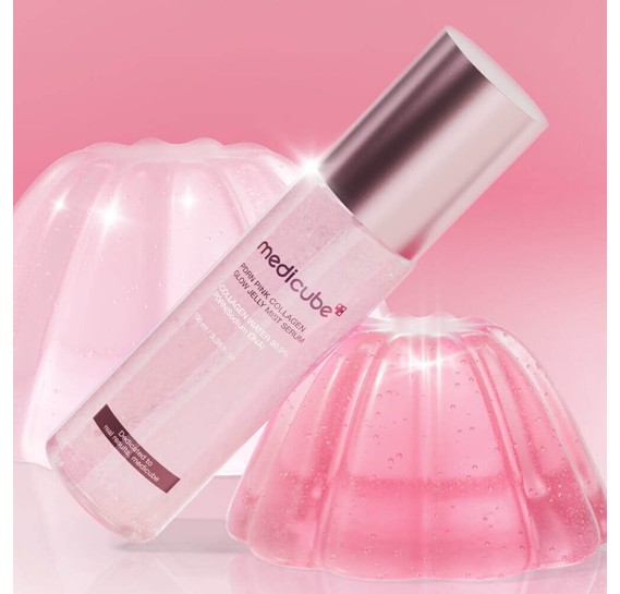 Мист-серум с ПДРН и коллагеном для сияния кожи medicube PDRN Pink Collagen Glow Jelly Mist Serum MEDICUBE 100 мл