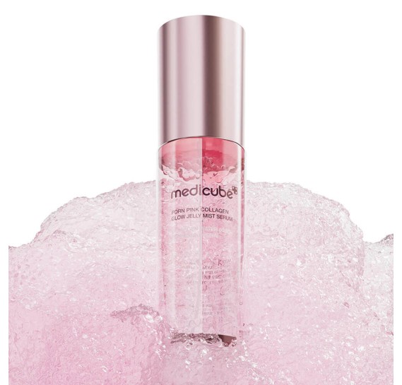 Мист-серум с ПДРН и коллагеном для сияния кожи medicube PDRN Pink Collagen Glow Jelly Mist Serum MEDICUBE 100 мл