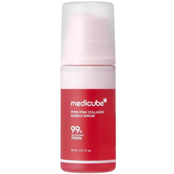 Пузырьковая сыворотка с коллагеном и ПДРН medicube PDRN Pink Collagen Bubble Serum MEDICUBE 95 мл