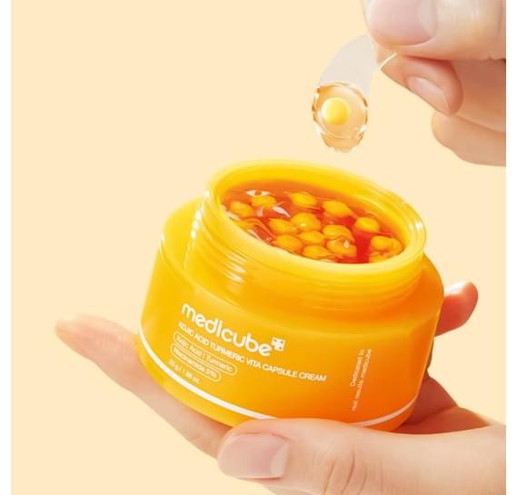 Капсульный крем для сияния кожи medicube Kojic Acid Turmeric Vita Capsule Cream MEDICUBE 53 мл