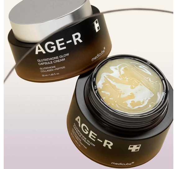 Капсульный крем с глутатионом и пептидами Medicube Age-R Glutathione Glow Capsule Cream MEDICUBE 50 мл