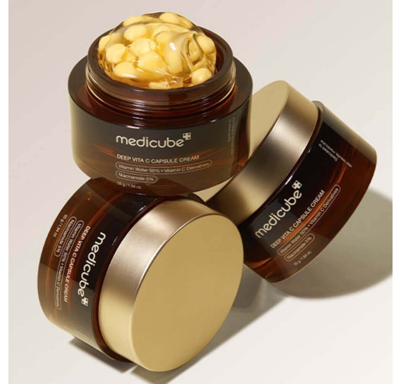 Капсульный осветляющий крем с витамином С medicube Deep Vita C Capsule Cream MEDICUBE 55 мл
