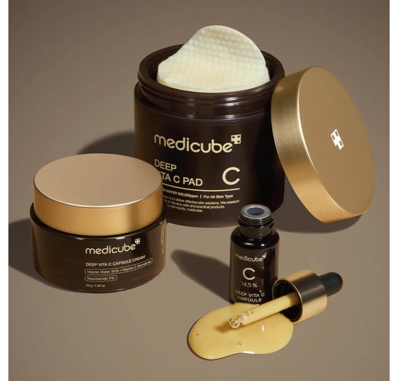 Капсульный осветляющий крем с витамином С medicube Deep Vita C Capsule Cream MEDICUBE 55 мл