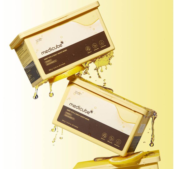 Набор осветляющих масок с витамином С medicube Deep Vita C Daily Quick Mask MEDICUBE 30 шт