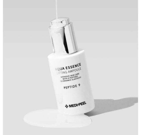 Антиоксидантная лифтинг-сыворотка с пептидами MEDI-PEEL Peptide 9 Aqua Essence Lifting Ampoule 50 мл